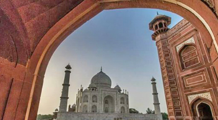 Taj Mahal in Agra